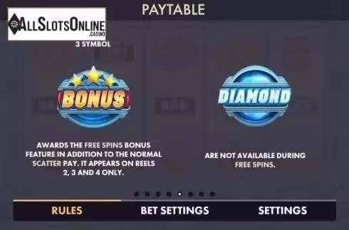 Features 2. Diamond Shot from NetGame