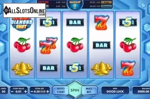 Reel Screen. Diamond Shot from NetGame