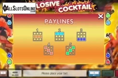 Lines. Explosive Fruit Cocktail from InBet Games