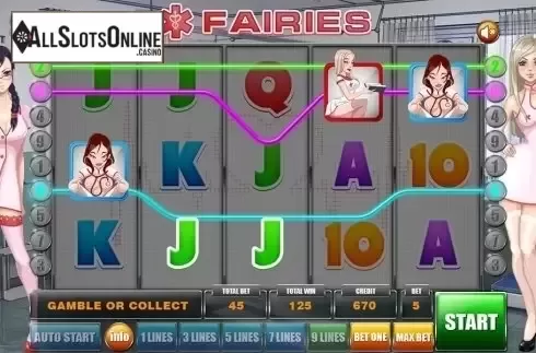 Game workflow 2. Fairies from GameX