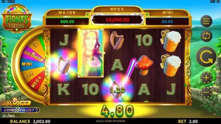 Fiona's Fortune slot screenshot 2