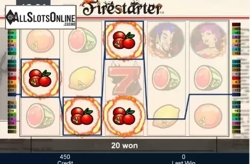 Win. Firestarter from Greentube