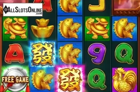 Free Spins Win Screen