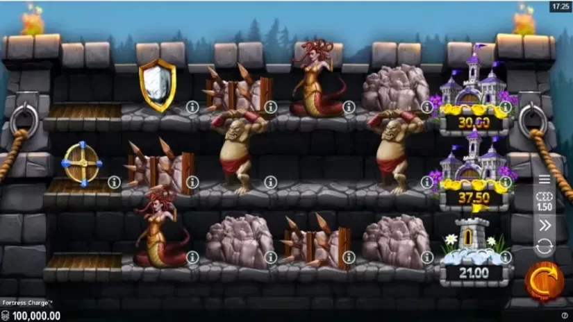 Fortress Charge slot screenshot 1