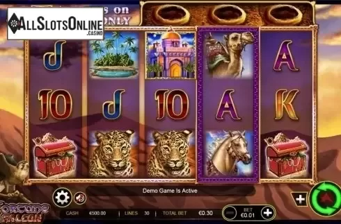 Screen7. Fortune falcon wild respins from Ainsworth