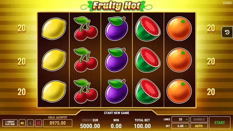 Fruity Hot slot screenshot 1