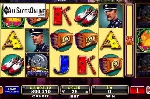 Reel Screen. Gangster's Cash from EGT