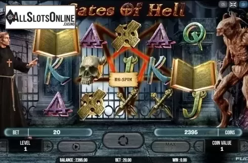 Scatter screen. Gates Of Hell from Fugaso