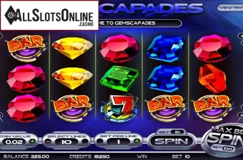 Reels. Gemscapades from Betsoft