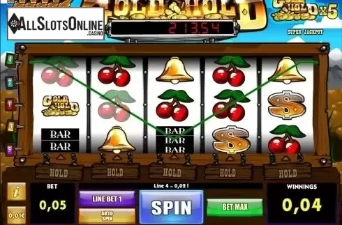Win Screen 2. Gold Hold from iSoftBet