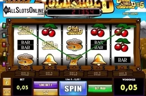 Win Screen . Gold Hold from iSoftBet