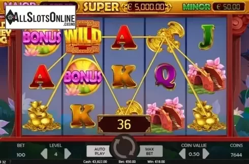 Win Screen 5. Gold Money Frog from NetEnt