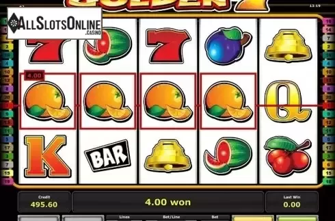 Win. Golden 7 (Green Tube) from Greentube