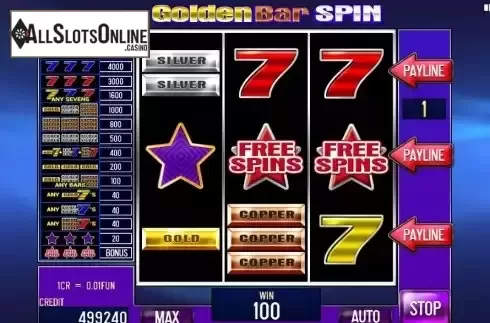 Free Spins screen 3