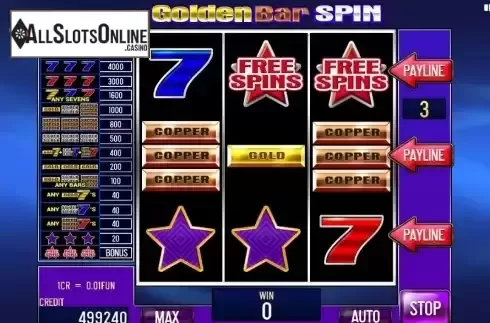Free Spins screen 2