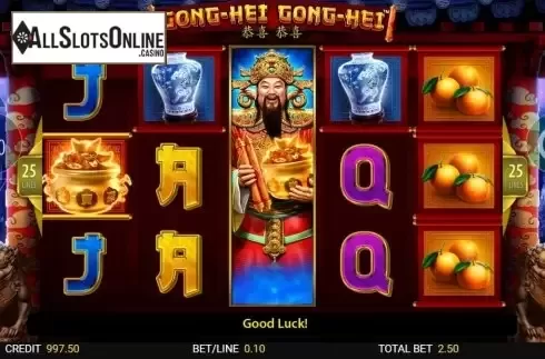 Reel Screen. Gong-Hei from Reel Time Gaming