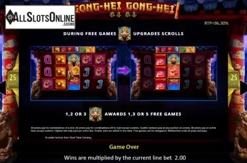 Features. Gong-Hei from Reel Time Gaming