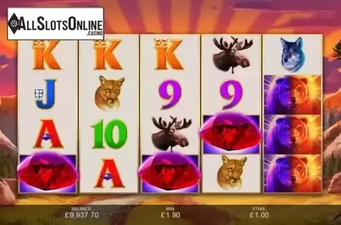 Free Spins Win Screen