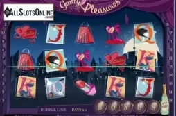 Game Workflow screen . Guilty Pleasures from Gamesys