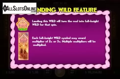 Expanding Wild screen