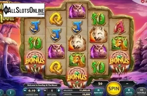 Reel Screen. Howling At The Moon from Nucleus Gaming