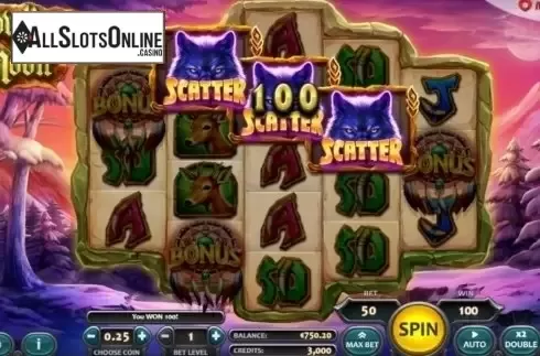 Win Screen 3. Howling At The Moon from Nucleus Gaming