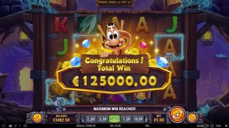 Hugo Carts slot screenshot 8