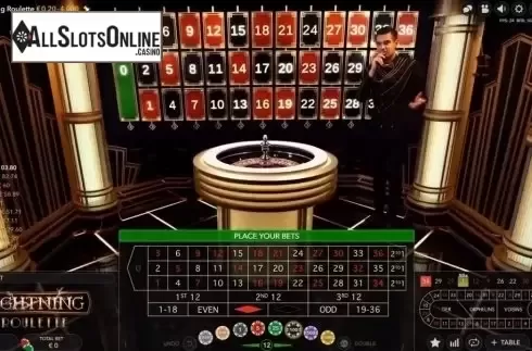 Game Screen 3. Lightning Roulette from Evolution Gaming