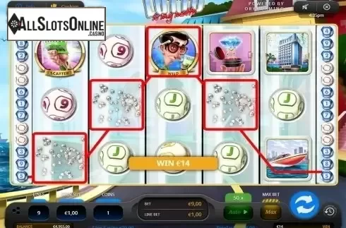Wild win screen. Lotto is My Motto from Oryx
