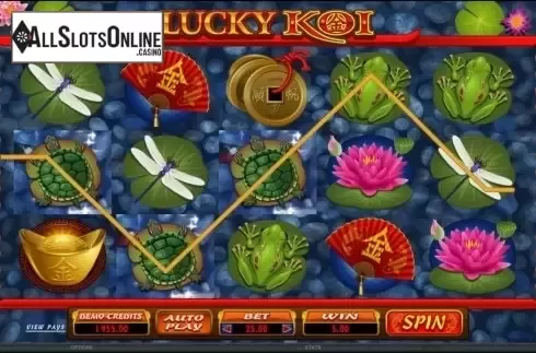 Screen7. Lucky Koi (Microgaming) from Microgaming