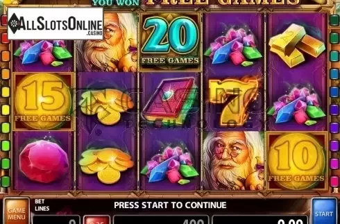 Screen3. Magic Hexagram from Casino Technology