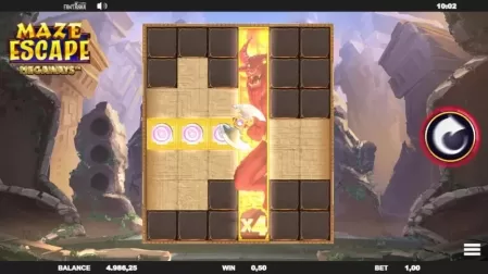 Maze Escape Megaways slot screenshot 2