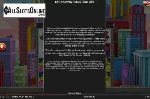 Features 3. Monopoly Heights from Bally
