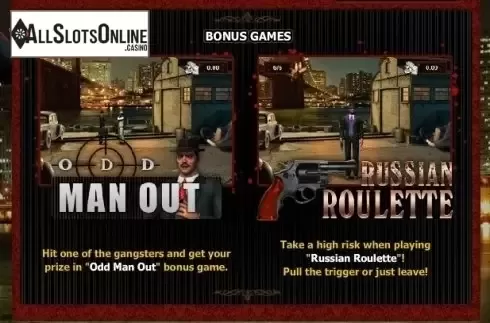 Paytable 3. New York Gangs from GamesOS