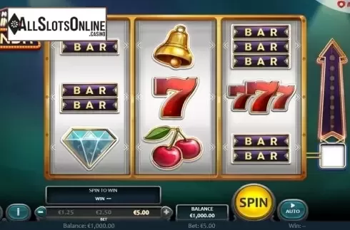 Reel Screen. No Limit Bandit from Nucleus Gaming