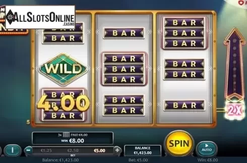 Win Screen 2. No Limit Bandit from Nucleus Gaming