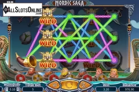 Win Screen 3. Nordic Saga from Dream Tech