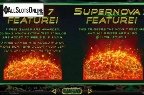 Nova Features 1. Nova 7's from RTG