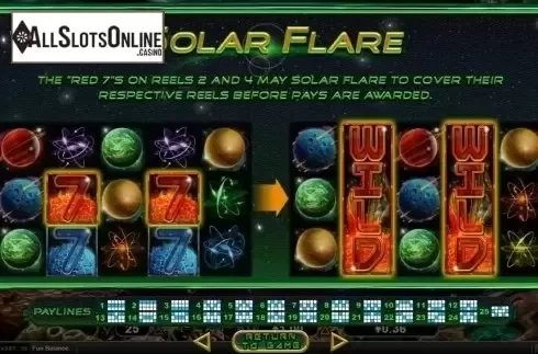 Solar Flare. Nova 7's from RTG
