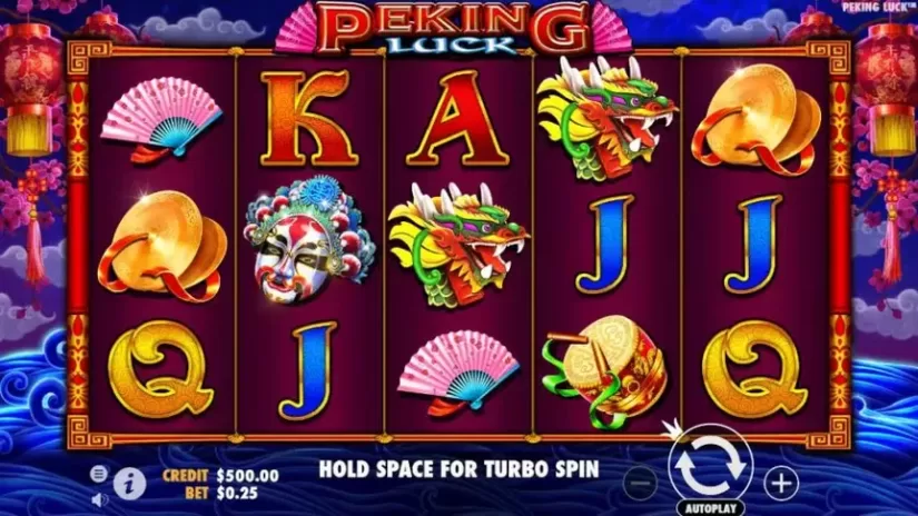 Peking Luck slot screenshot 1