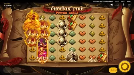 Phoenix Fire Power Reels slot screenshot 2