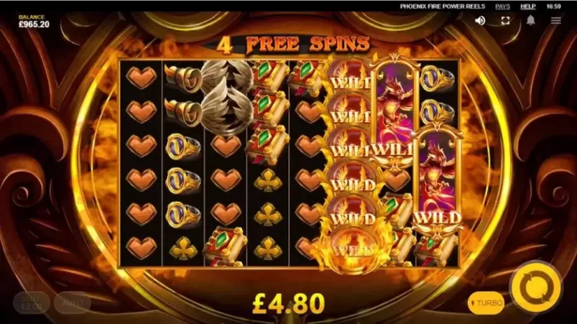 Phoenix Fire Power Reels slot screenshot 7