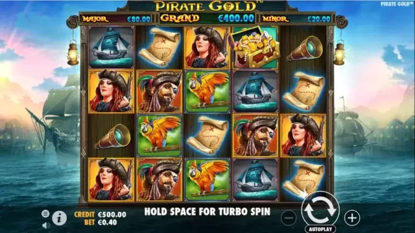 Pirate Gold slot screenshot 1