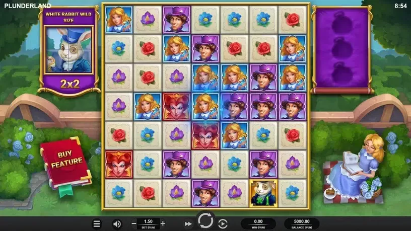 Plunderland slot screenshot 1