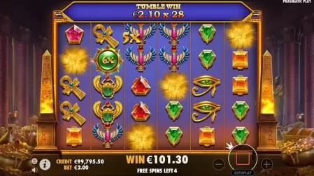 Pyramid Bonanza slot screenshot 7