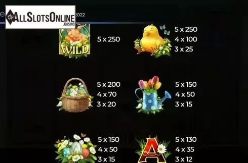 Pay Table screen