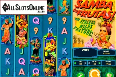 Screen2. Samba De Frutas from IGT