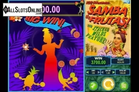 BigWin. Samba De Frutas from IGT