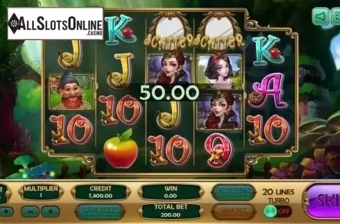 Win Screen. Snow White (XIN Gaming) from XIN Gaming