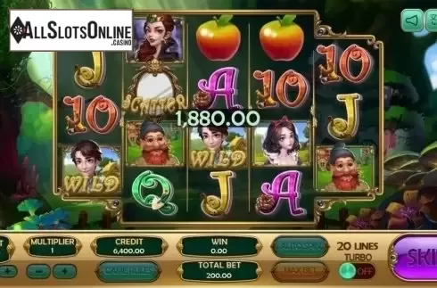 Win Screen. Snow White (XIN Gaming) from XIN Gaming